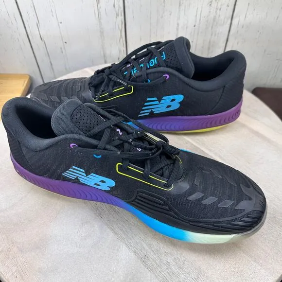 New Balance FuelCell 996v5 Mens Tennis Shoes Size 15 Black Purple MCH996E5 New