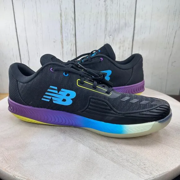 New Balance FuelCell 996v5 Mens Tennis Shoes Size 15 Black Purple MCH996E5 New