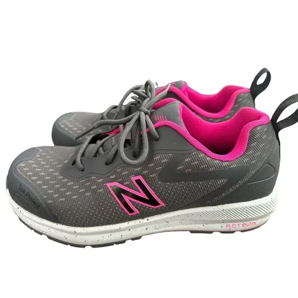 New Balance Logic composite safety toe Widlogigr-b 9.5 B Acteva excellent