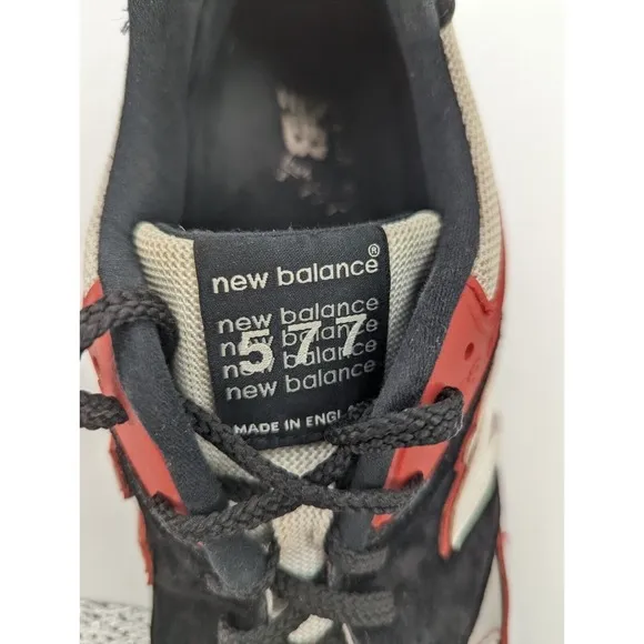 New Balance M577HJK Harajuku Made In England 577 Black/Red/White, Men's 11, RARE