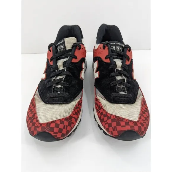 New Balance M577HJK Harajuku Made In England 577 Black/Red/White, Men's 11, RARE