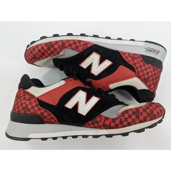 New Balance M577HJK Harajuku Made In England 577 Black/Red/White, Men's 11, RARE