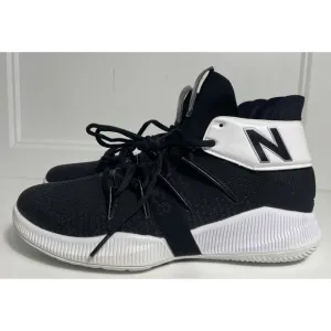 New Balance OMN1S Black Canvas High Top Athletic Basketball Shoes Mens US 10