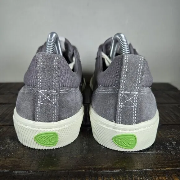 NEW Cariuma Catiba Pro Womens Size 9.5 Mens 8 Canvas Shoes Sneaker Gray White