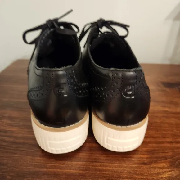 New Cole Haan Grand City Platform Oxford Derby Shoes 6.5