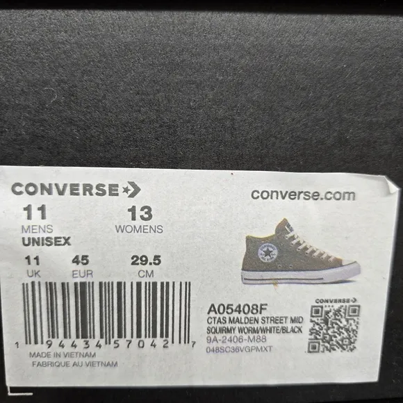 New Converse Chuck Taylor All Star Malden Street Men's Shoes Size 11