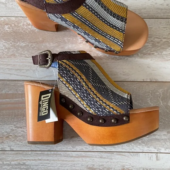 New Dingo Corona Platform boho Sandal shoes