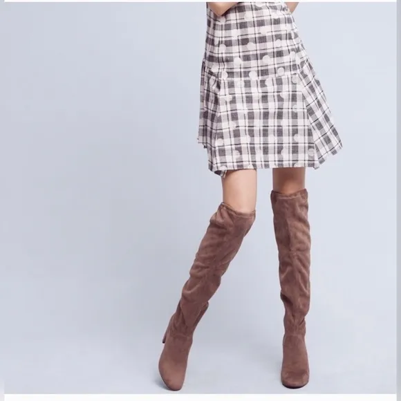 New Faryl Robin  Sofia Vegan Suede Knee-High Boots