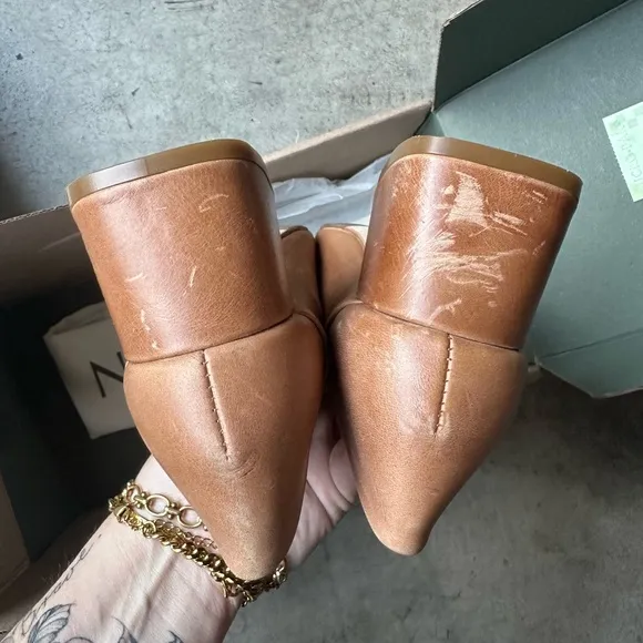 NEW IN BOX Nisolo Fiorela Go-To Mid Heel in Caramel