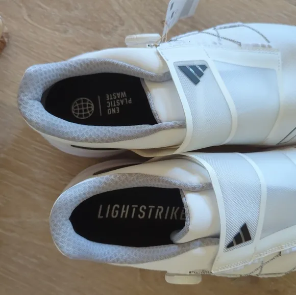 New Mens ADIDAS ZG23 BOA LIGHT STRIKE GOLF GY9713 WHITE/ BLACK US 12.5