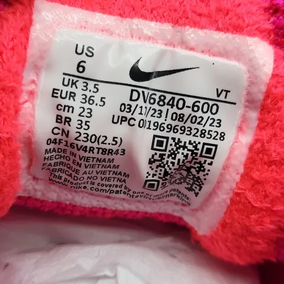 New Nike Air VaporMax 2023 Flyknit Hyper Pink Women's Shoes Size 6