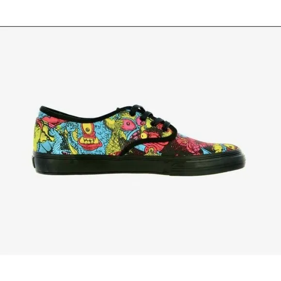 New Rare IRON FIST Winston Monsters Ball Canvas Sneakers Men’s US 9.5 Xtra Laces