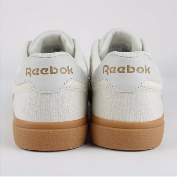 New Reebok Unisex Canvas Athletic Low Top Shoes Beige/Gum Sole Size 7