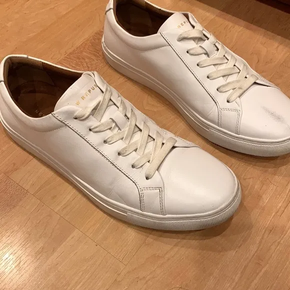 New Republic By Mark Monairy Size 10.5 White Shoe