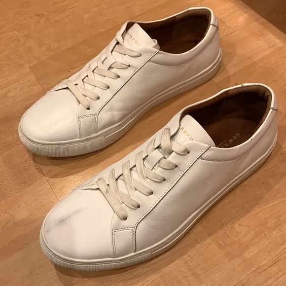 New Republic By Mark Monairy Size 10.5 White Shoe