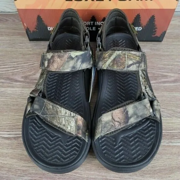NEW Skechers Sargo Camo Sandals Men's Size‎ 13 Relaxed Fit Strap Comfort Slides