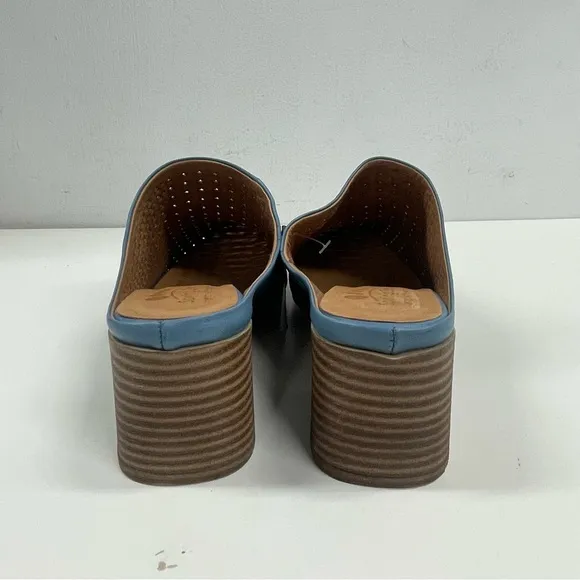 New Spring Step Arlyse Leather Mules  Size US 9, EU 40