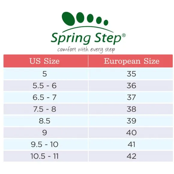 New Spring Step Arlyse Leather Mules  Size US 9, EU 40
