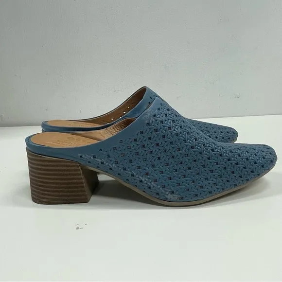 New Spring Step Arlyse Leather Mules  Size US 9, EU 40