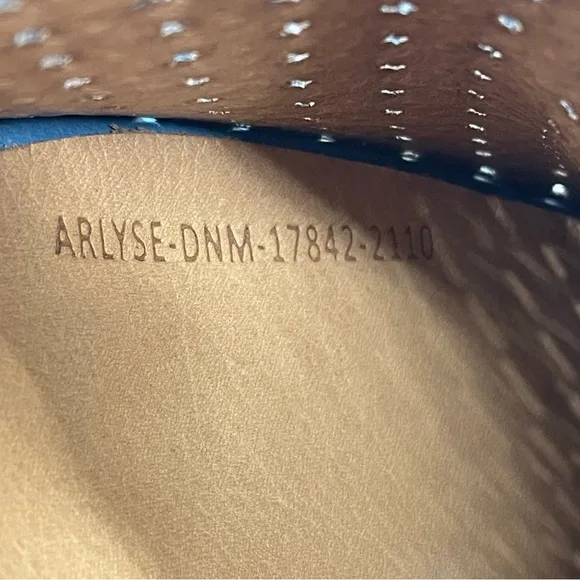 New Spring Step Arlyse Leather Mules  Size US 9, EU 40