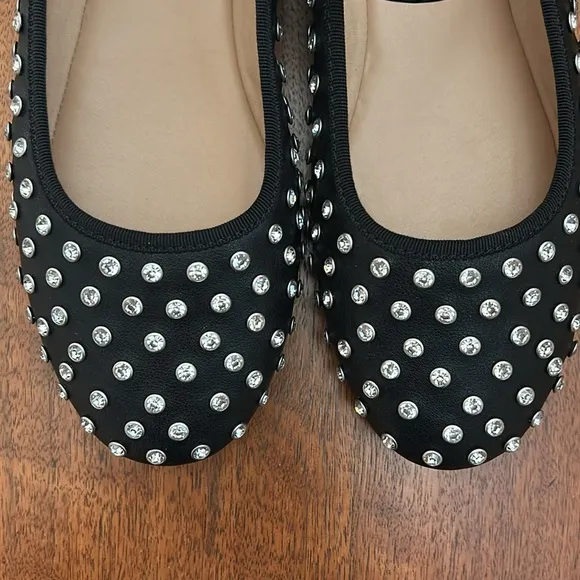 NEW Steve Madden Vinetta Rhinestone Mary Jane Shoes  8.5