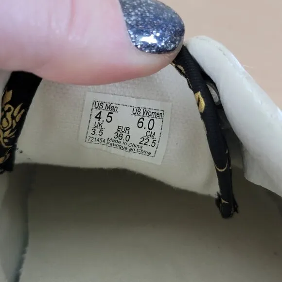 NEW Vans Era Brocade Patchwork Satin Floral Low Top Lace Up Sneakers Shoes 6