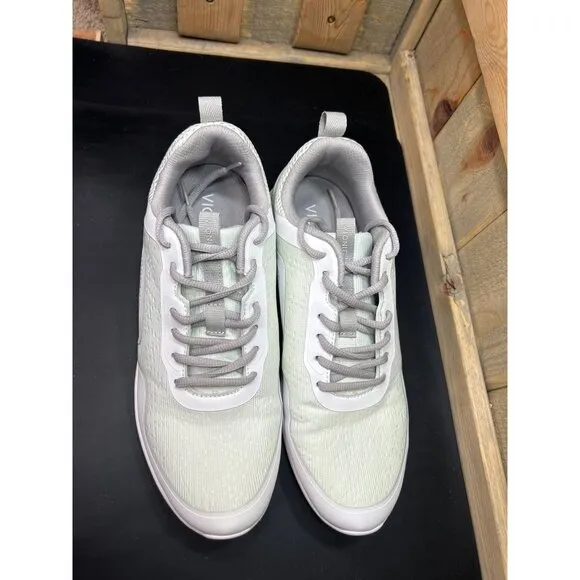 NEW Vionic Womens JOJO OMBRE Sneakers Size 10 Mint Green &amp; Gray Gym Shoes