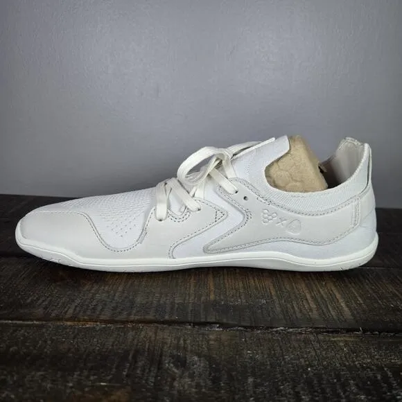 NEW Vivobarefoot Primus Asana III Mens Size 8 Barefoot Sneaker Leather Limestone