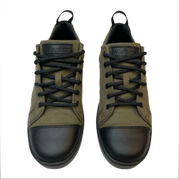 NEW Woobies Tactical MOD 1 OD Army Green Canvas Laced Up Shoes Mens Size 11.5