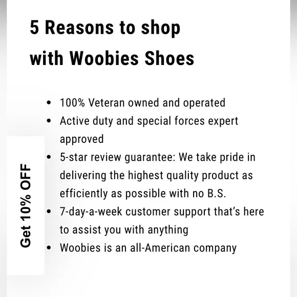 NEW Woobies Tactical MOD 1 OD Army Green Canvas Laced Up Shoes Mens Size 11.5
