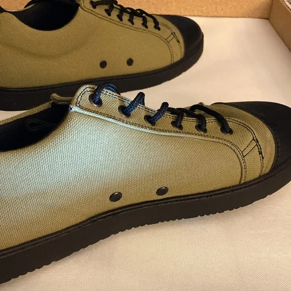 NEW Woobies Tactical MOD 1 OD Army Green Canvas Laced Up Shoes Mens Size 11.5
