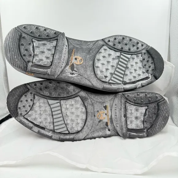 NIB Florsheim Magneforce Black (Wine) Brown Spikeless Golf OrthoLite Shoes Sz 11