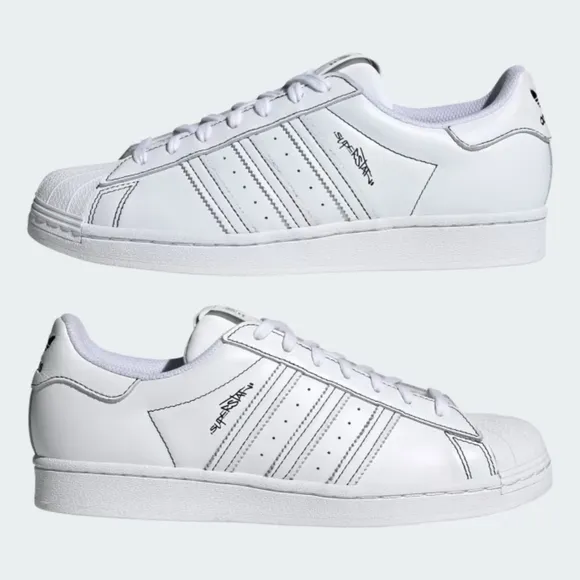 NIB Men's Adidas Disney Edition Sneakerella Superstars Sneakers Shoes Size 10