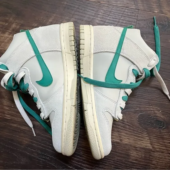 Nike air dunk high DD0633-001 first use sail light bone sneakers shoes 4.5Y 6W