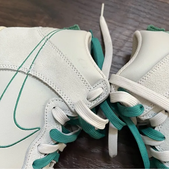 Nike air dunk high DD0633-001 first use sail light bone sneakers shoes 4.5Y 6W