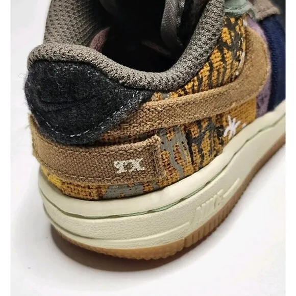 Nike Air Force 1 Low x Travis Scott 'Cactus Jack' (TD) Sneakers CT0911-900