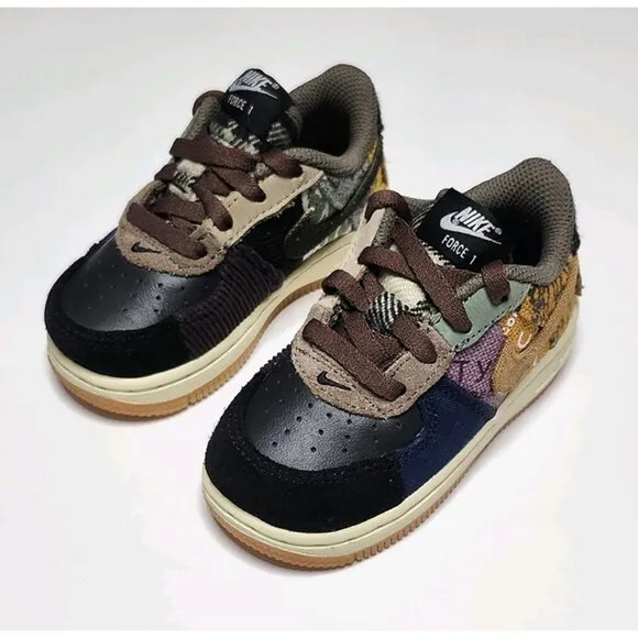 Nike Air Force 1 Low x Travis Scott 'Cactus Jack' (TD) Sneakers CT0911-900