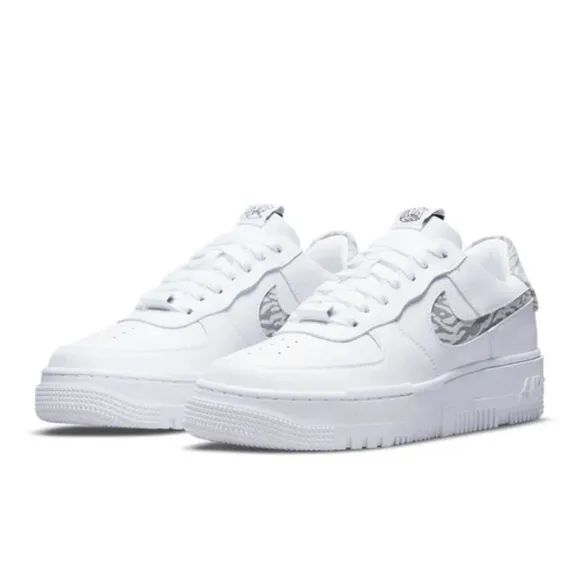 Nike Air Force 1 Pixel SE Zebra White Sneakers Shoes DH9632-100