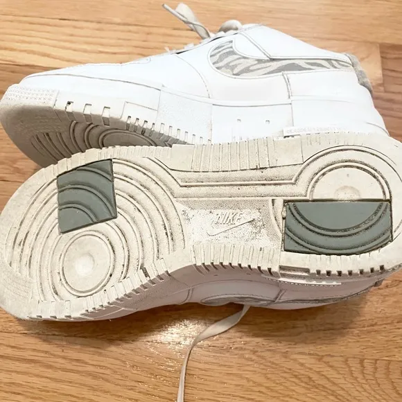 Nike Air Force 1 Pixel SE Zebra White Sneakers Shoes DH9632-100