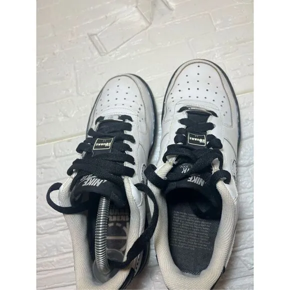 NIKE AIR FORCE 1 XXV Low '07 Shoes PATTERSON SQUARE GARDEN White Black