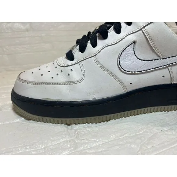 NIKE AIR FORCE 1 XXV Low '07 Shoes PATTERSON SQUARE GARDEN White Black