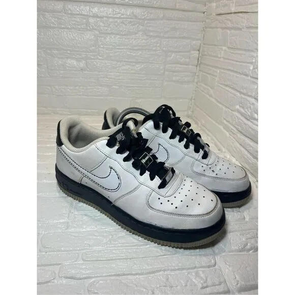 NIKE AIR FORCE 1 XXV Low '07 Shoes PATTERSON SQUARE GARDEN White Black