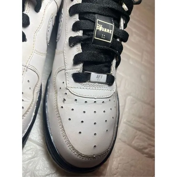 NIKE AIR FORCE 1 XXV Low '07 Shoes PATTERSON SQUARE GARDEN White Black