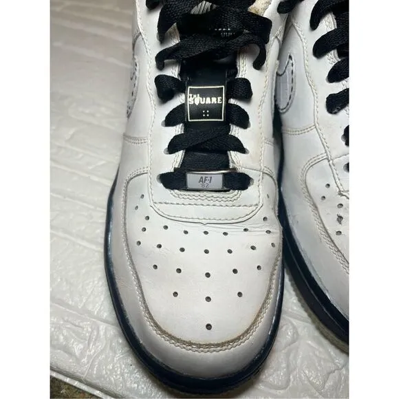 NIKE AIR FORCE 1 XXV Low '07 Shoes PATTERSON SQUARE GARDEN White Black