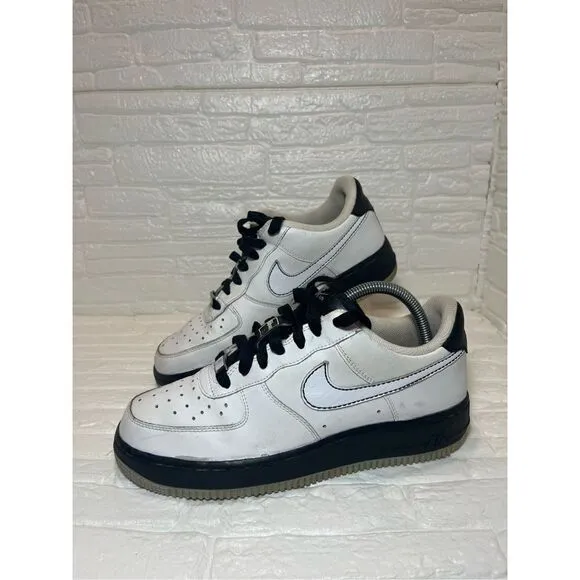 NIKE AIR FORCE 1 XXV Low '07 Shoes PATTERSON SQUARE GARDEN White Black