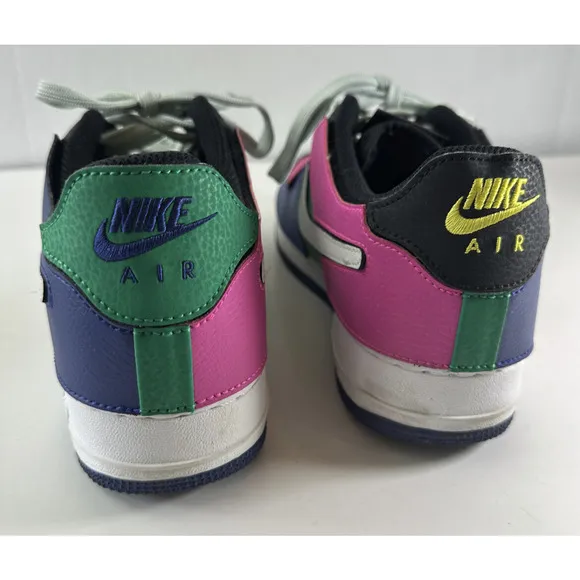 Nike Air Force 1/1 Multi Customizable Sneakers DB2576 Colorblock Shoes US Size 9
