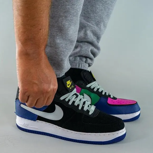 Nike Air Force 1/1 Multi Customizable Sneakers DB2576 Colorblock Shoes US Size 9