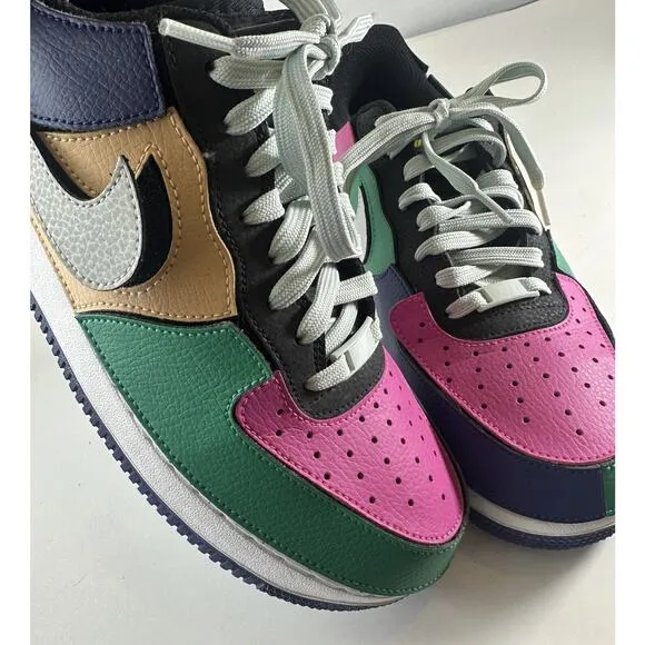 Nike Air Force 1/1 Multi Customizable Sneakers DB2576 Colorblock Shoes US Size 9