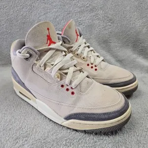 Nike Air Jordan 3 Retro Muslin Mens Size 9 Beige Y2k