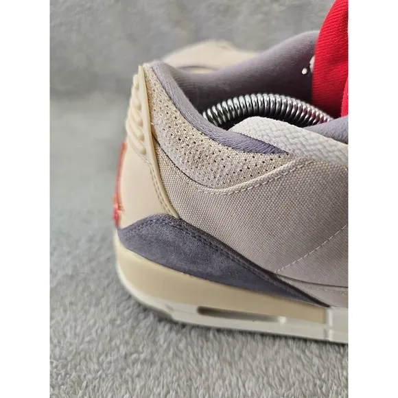 Nike Air Jordan 3 Retro Muslin Mens Size 9 Beige Y2k